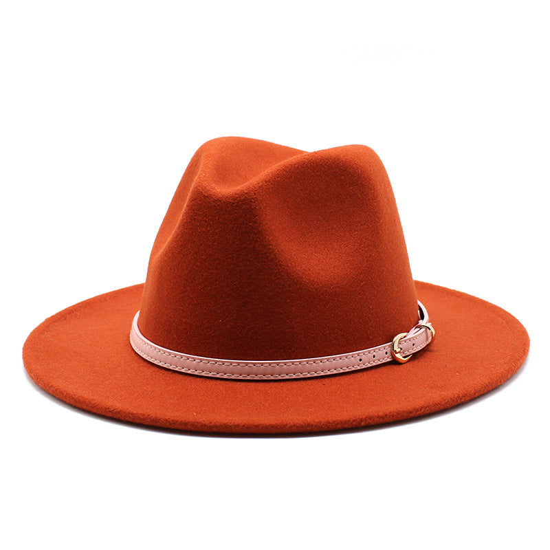 Gentlemen's Hat Of  Woollen Cloth For Men And Women | LUXETHREAD