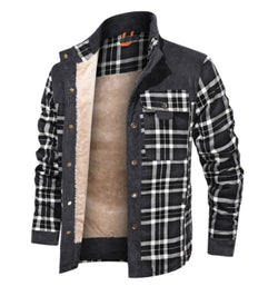 Men's Coat Fleece Thickened Military Coat Autumn Winter Coat Men's Brand Clothing | LUXETHREAD