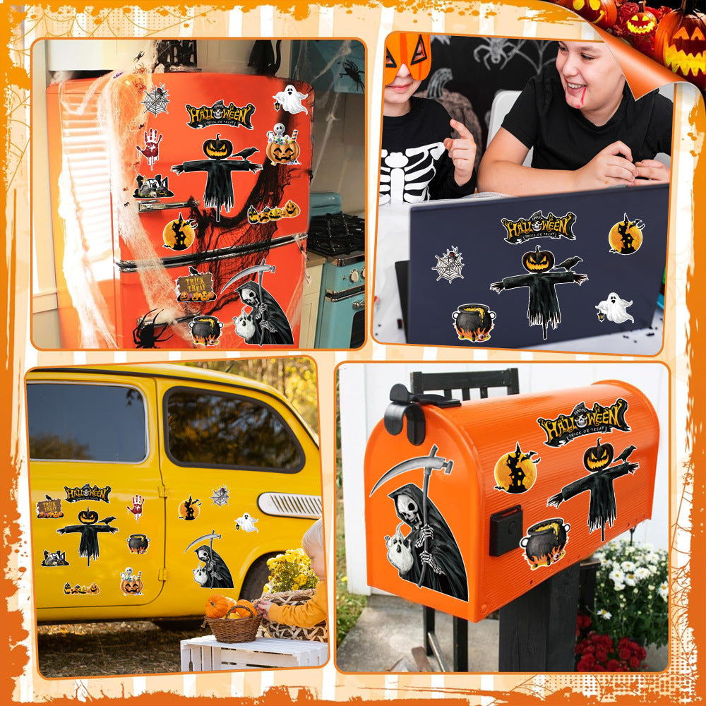 Halloween Magnetic Suction Fridge Stickers | LUXETHREAD