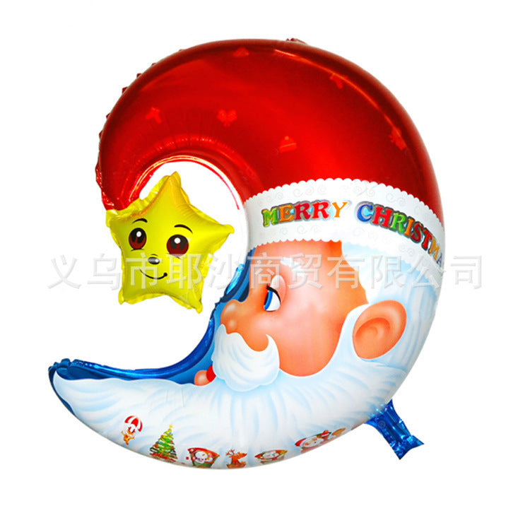 Christmas decoration aluminum film balloon | LUXETHREAD