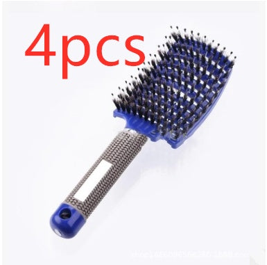 Hairbrush Anti Klit Brushy Haarborstel Women Detangler Hair Brush | LUXETHREAD