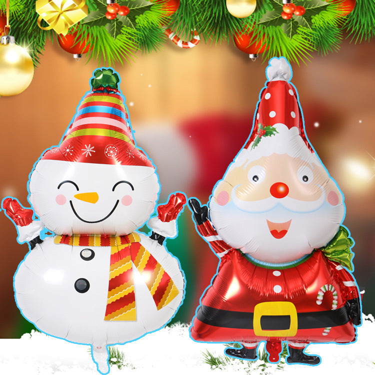 Christmas decoration aluminum film balloon | LUXETHREAD