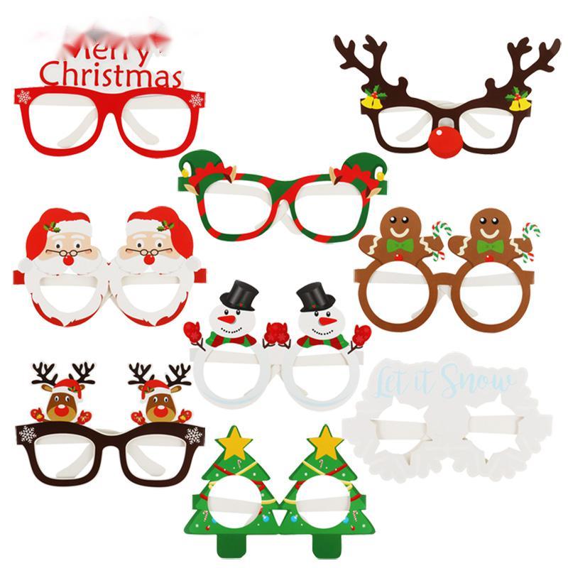 Christmas paper 3D glasses | LUXETHREAD
