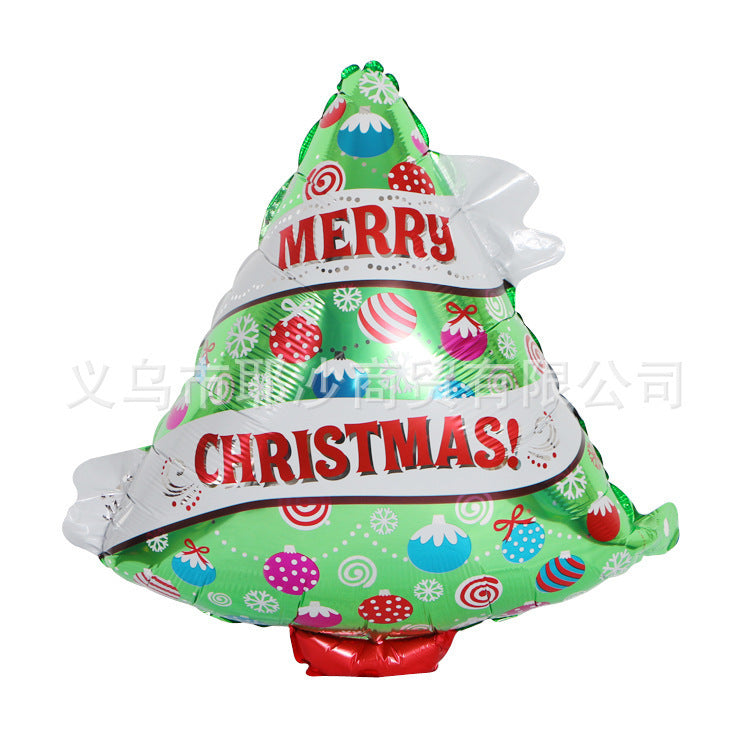 Christmas decoration aluminum film balloon | LUXETHREAD