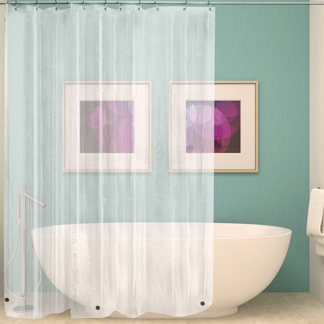 Shower Curtain Waterproof Mildew Shower Curtain | LUXETHREAD