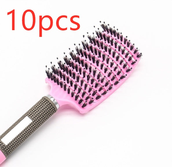 Hairbrush Anti Klit Brushy Haarborstel Women Detangler Hair Brush | LUXETHREAD