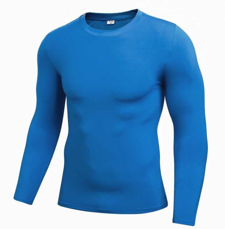 Men's Blank Long Sleeve Compression Top | LUXETHREAD