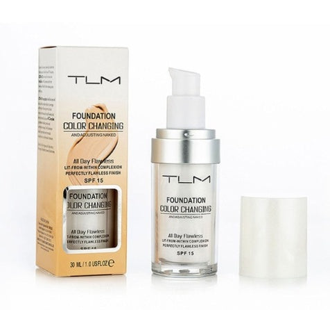 Temperature Liquid Foundation Concealer Portable Natural Color  Makeup Foundation BB Concealer | LUXETHREAD
