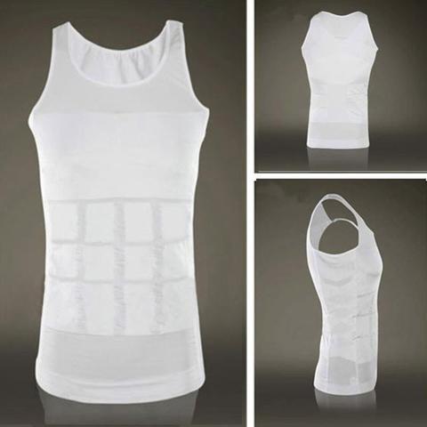 Men Body Tummy Shaper Vest | LUXETHREAD