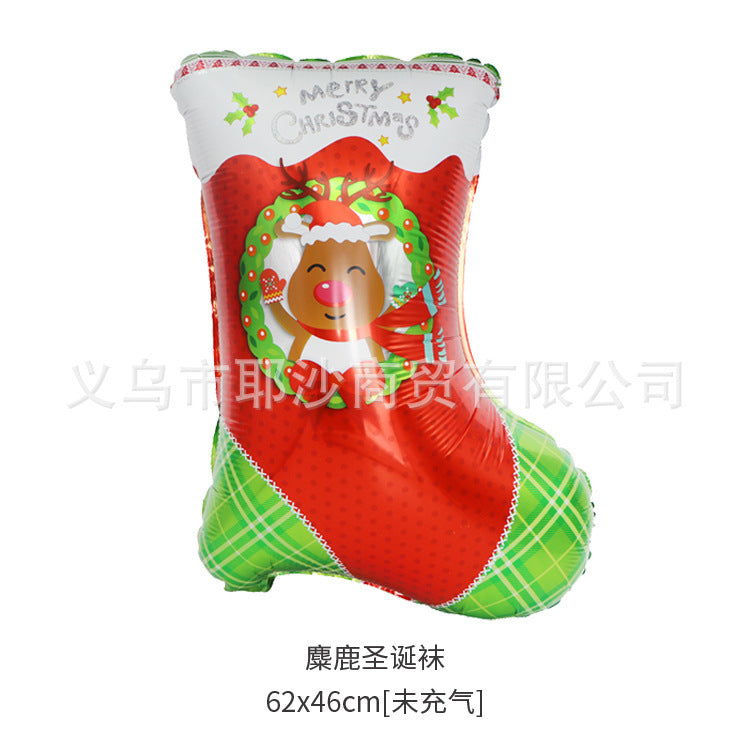 Christmas decoration aluminum film balloon | LUXETHREAD