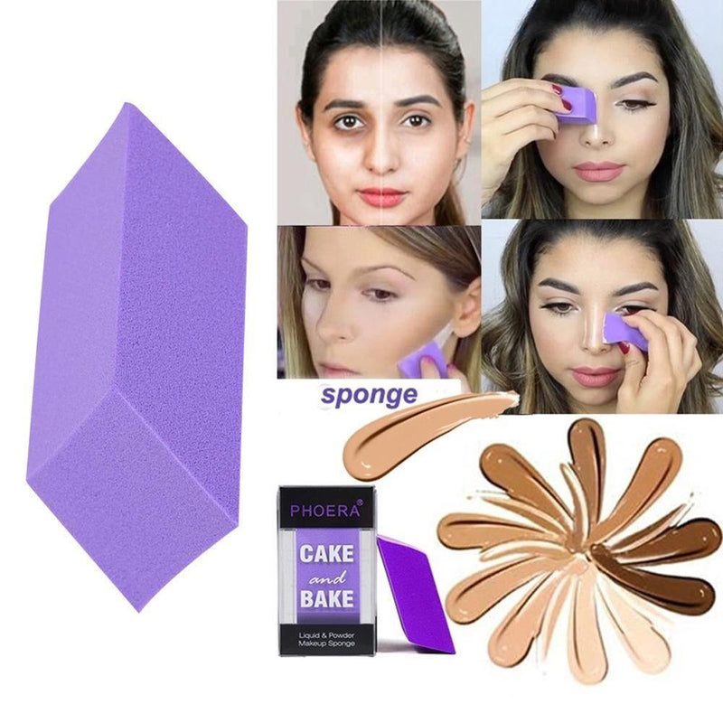 Quadrilateral shape makeup puff | LUXETHREAD 