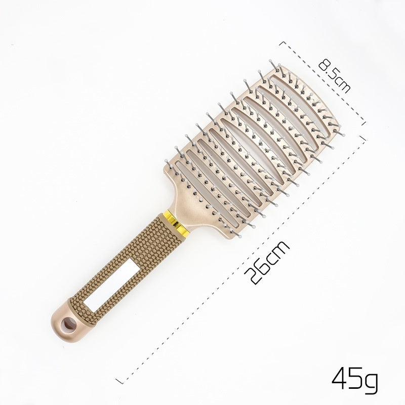 Hairbrush Anti Klit Brushy Haarborstel Women Detangler Hair Brush | LUXETHREAD