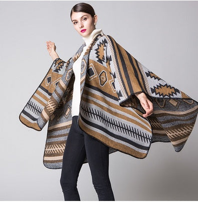 Geometric puzzle cloak | LUXETHREAD