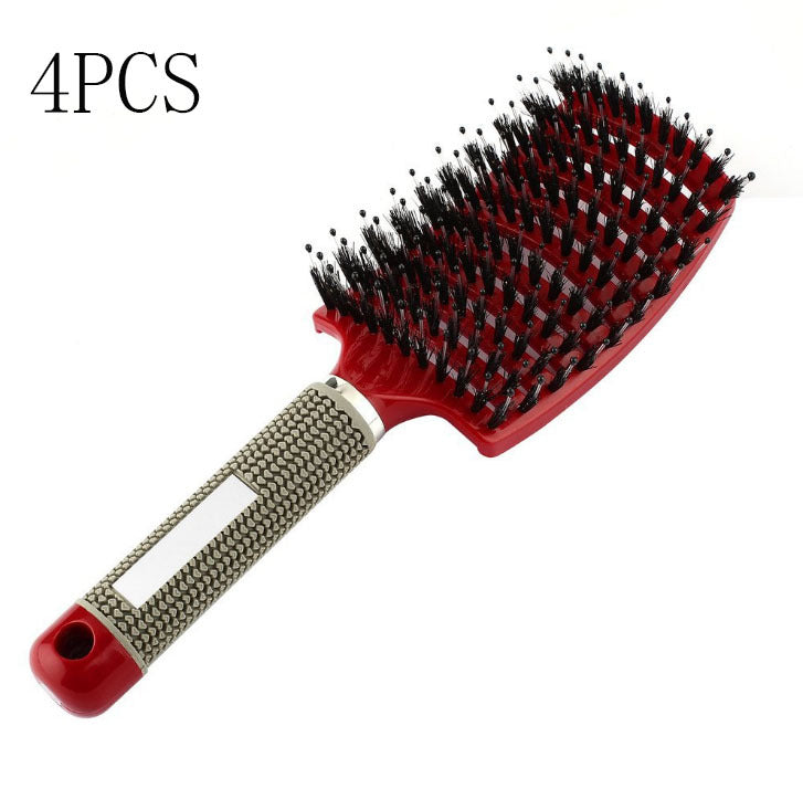 Hairbrush Anti Klit Brushy Haarborstel Women Detangler Hair Brush | LUXETHREAD