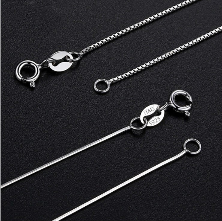 S925 sterling silver necklace | LUXETHREAD 