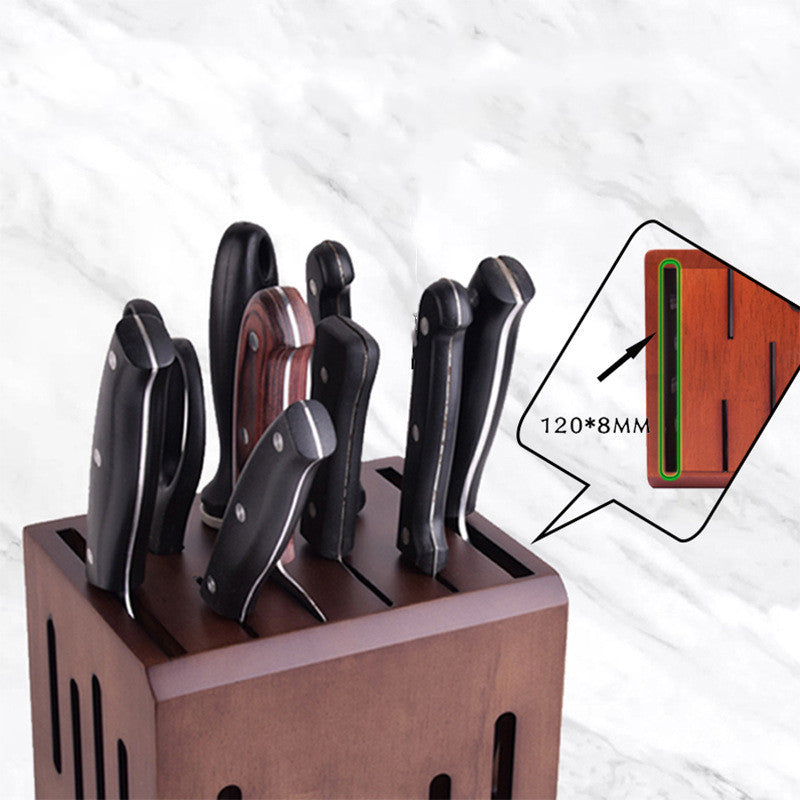 Household Kitchen Knife Holder Kitchen Wall-mounted Ventilated Knife Holder | LUXETHREAD