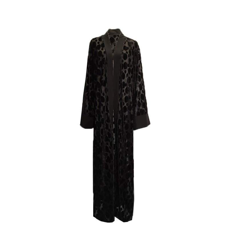 Dubai Women Clothing Maxi Long Kaftan Abaya Malaysian Robe Cardigan | LUXETHREAD