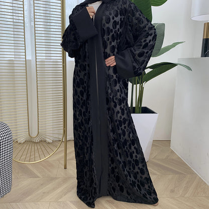 Dubai Women Clothing Maxi Long Kaftan Abaya Malaysian Robe Cardigan | LUXETHREAD