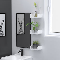 Bathroom Shelves, Toilet Wall Hangers, Toilet Shelves, Storage Shelves, Shower Waterproof Shelves, Organizers | LUXETHREAD
