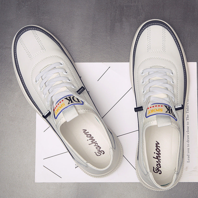 New Men's Shoes Men's Casual Shoes Sneakers White Shoes | LUXETHREAD 