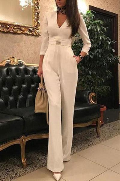 European And American New Women'S Wear Jumpsuit | LUXETHREAD