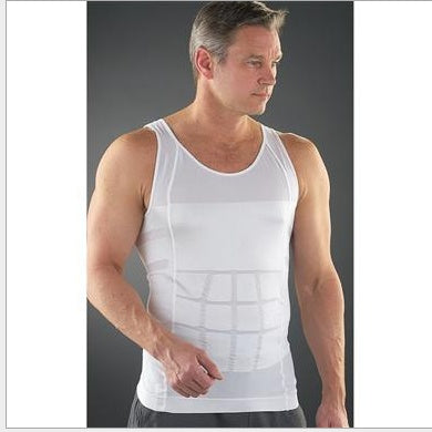 Men's Slim Tummy Belly Body Shaper Compression Trainer Vest Underwear Shapewear | LUXETHREAD 