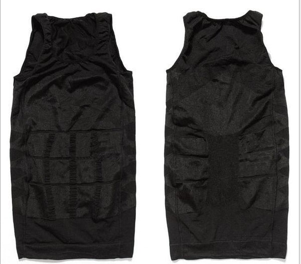 Men's Slim Tummy Belly Body Shaper Compression Trainer Vest Underwear Shapewear | LUXETHREAD 