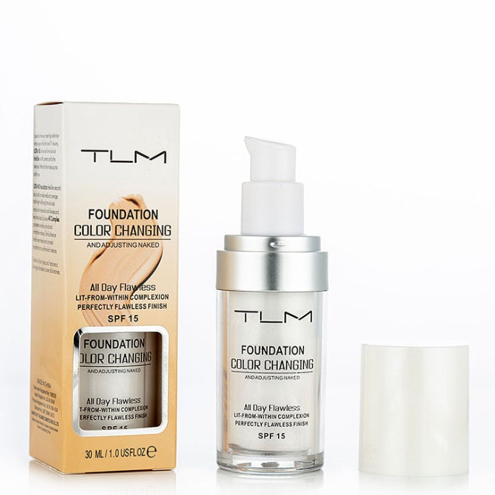 Temperature Liquid Foundation Concealer Portable Natural Color  Makeup Foundation BB Concealer | LUXETHREAD