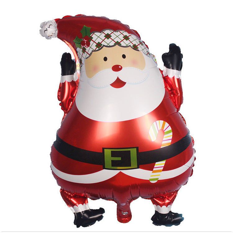 Christmas decoration aluminum film balloon | LUXETHREAD