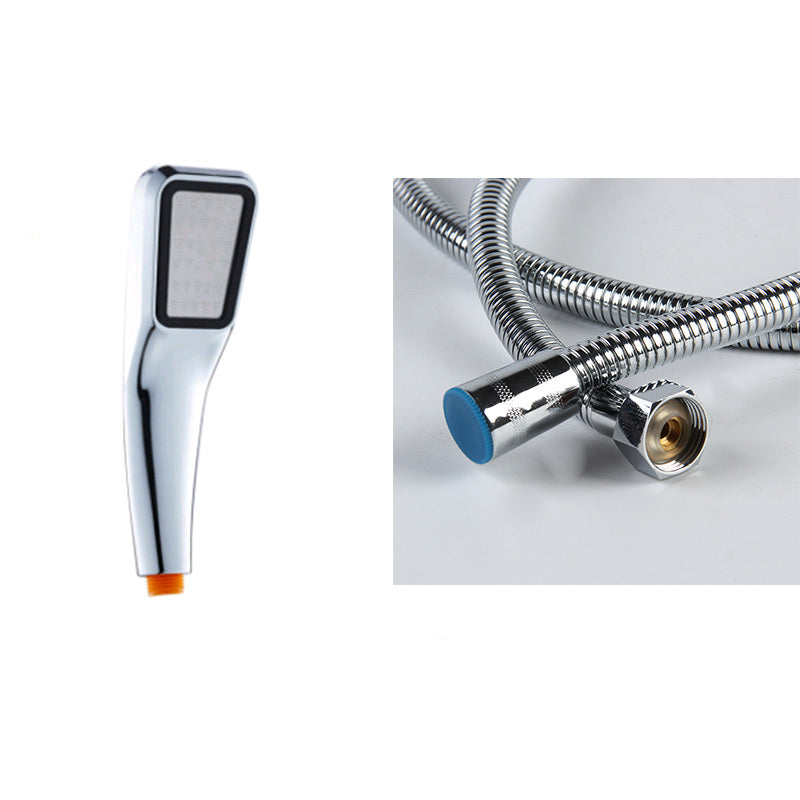 300 Hole Pressurized Shower Head Square Hand Shower | LUXETHREAD