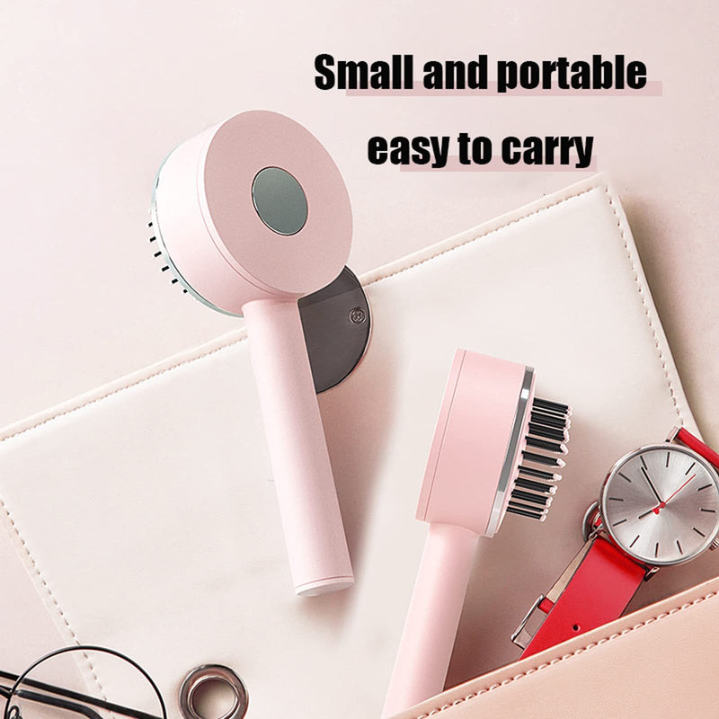 One-key Self-cleaning Hair Brush For Women Curly Hair Brush | LUXETHREAD 