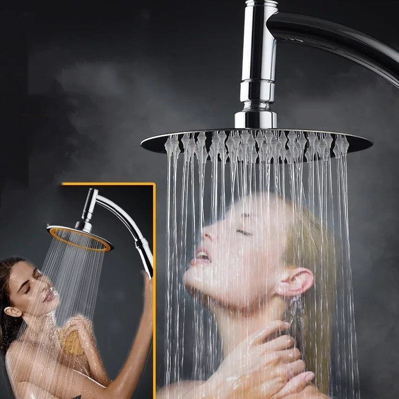 High-Pressure Shower Head Multiple Spray Settings Easy Installation | LUXETHREAD