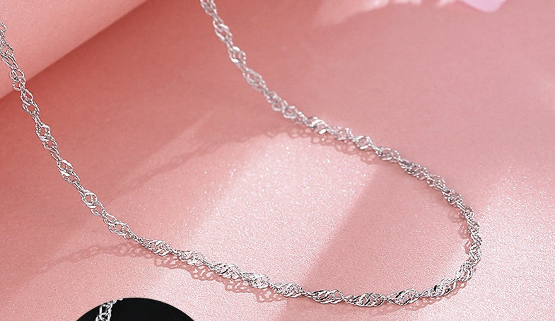 S925 sterling silver necklace | LUXETHREAD 