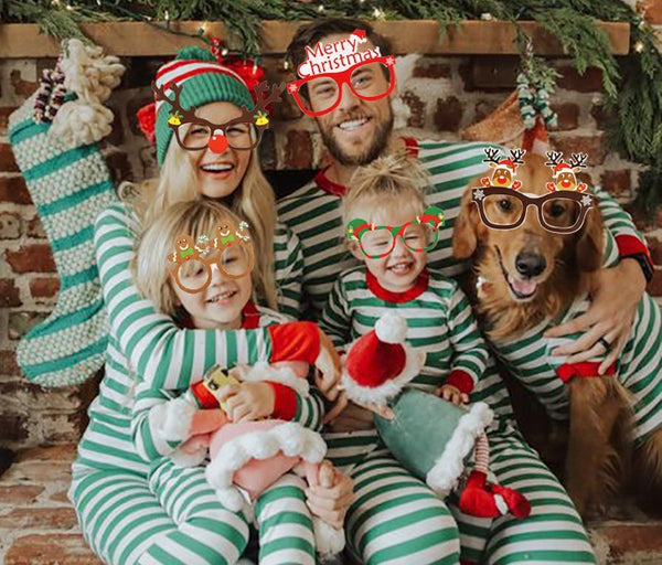 Christmas paper 3D glasses | LUXETHREAD