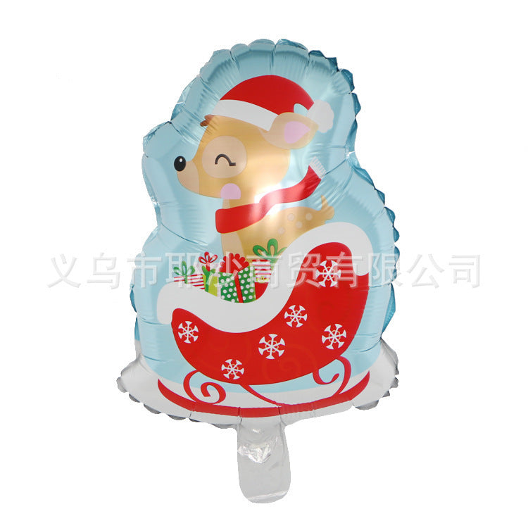 Christmas decoration aluminum film balloon | LUXETHREAD