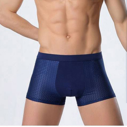 Ice silk men's underwear mesh boxer | LUXETHREAD