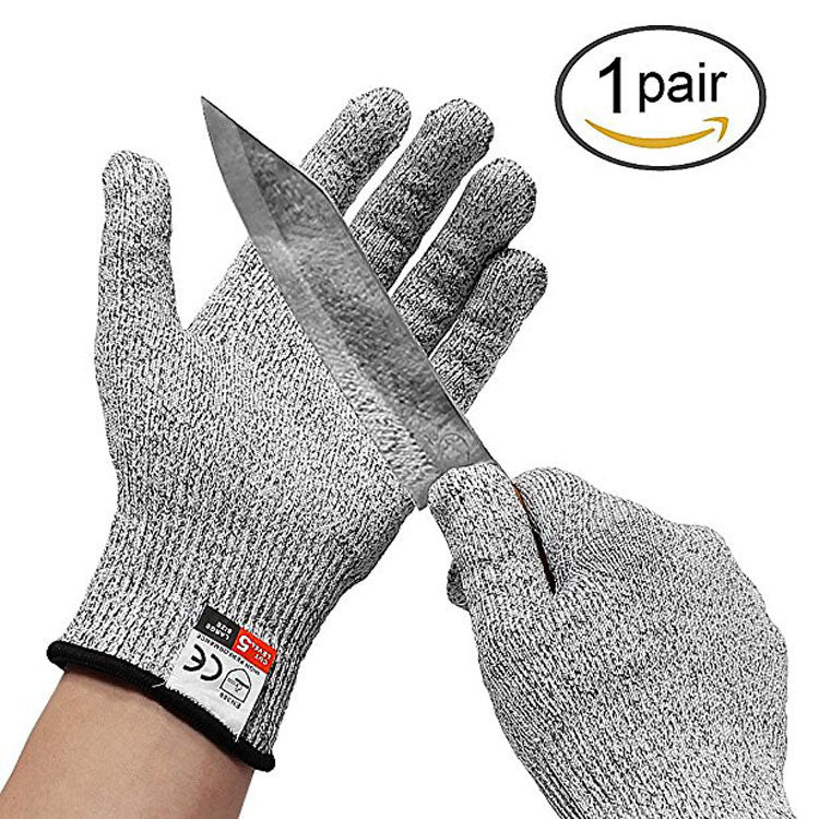 Rubber-dipped gloves against stabbing and cutting | LUXETHREAD 