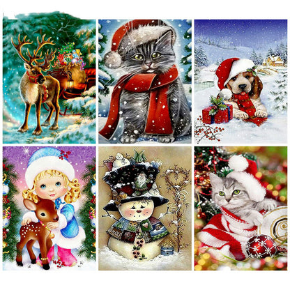 New Product Christmas Theme 5D Diamond Painting | LUXETHREAD 