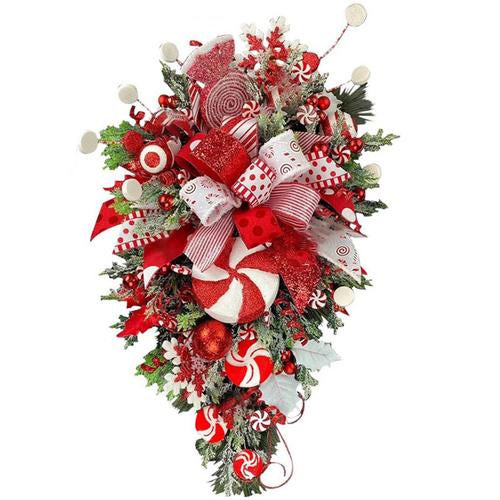 Christmas Door Hanging Christmas Wall Decoration | LUXETHREAD