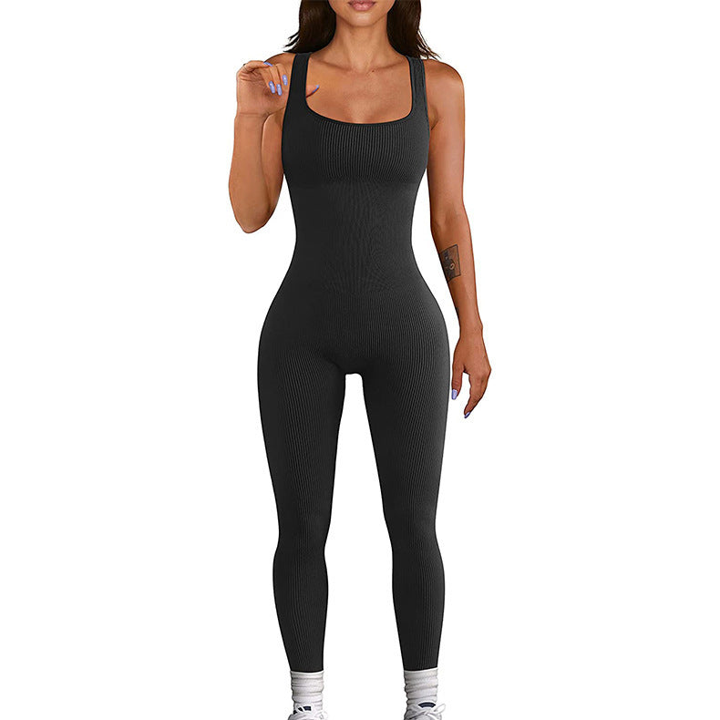 Women's Suspender Tank Top Tights | LUXETHREAD