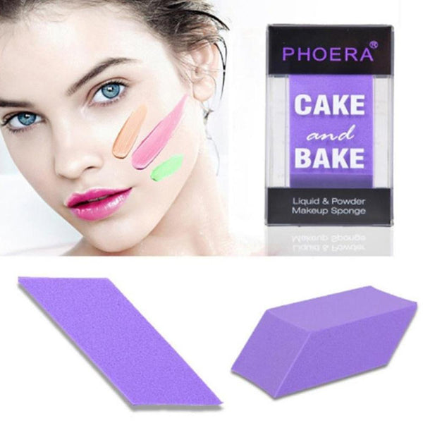 Quadrilateral shape makeup puff | LUXETHREAD 