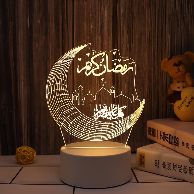 Cartoon Castle 3d Creative Small Table Lamp Atmosphere Decoration | LUXETHREAD