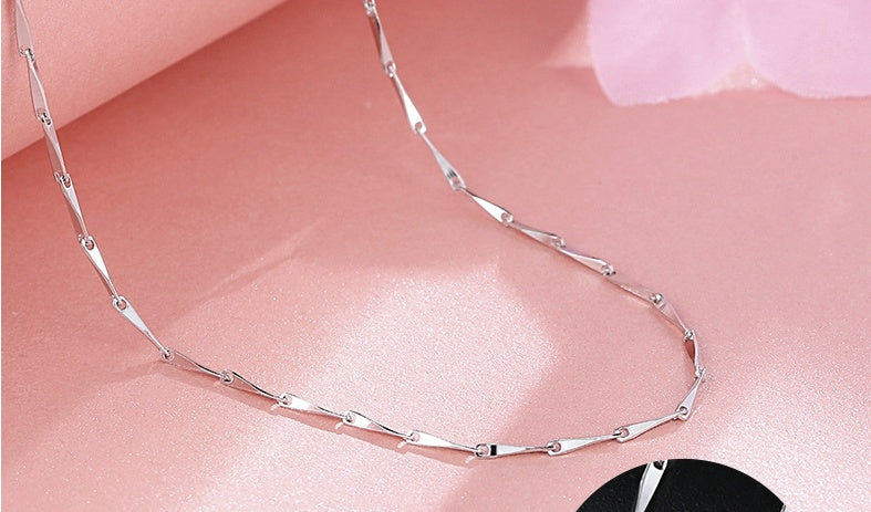 S925 sterling silver necklace | LUXETHREAD 