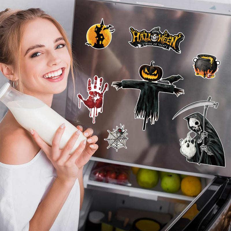 Halloween Magnetic Suction Fridge Stickers | LUXETHREAD