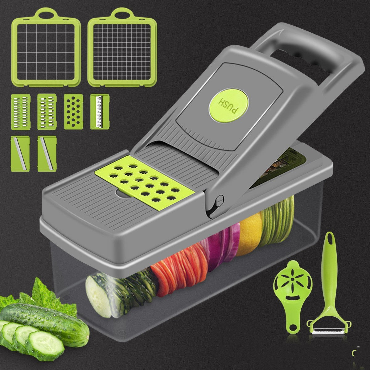 Household Kitchen Gadgets Vegetable Cutter Silk Cutter | LUXETHREAD