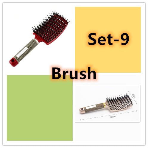 Hairbrush Anti Klit Brushy Haarborstel Women Detangler Hair Brush