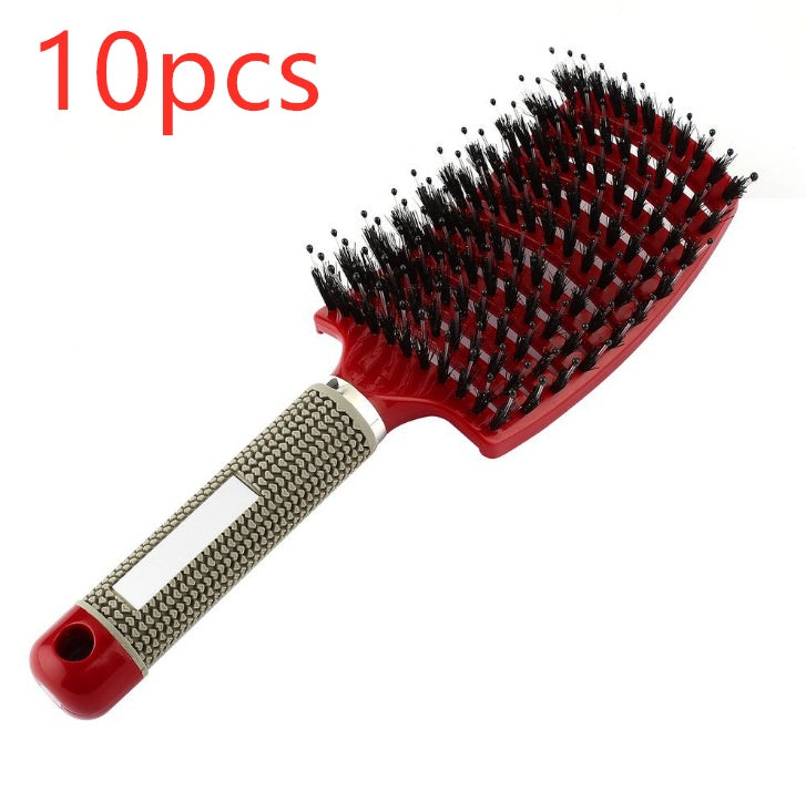 Hairbrush Anti Klit Brushy Haarborstel Women Detangler Hair Brush | LUXETHREAD