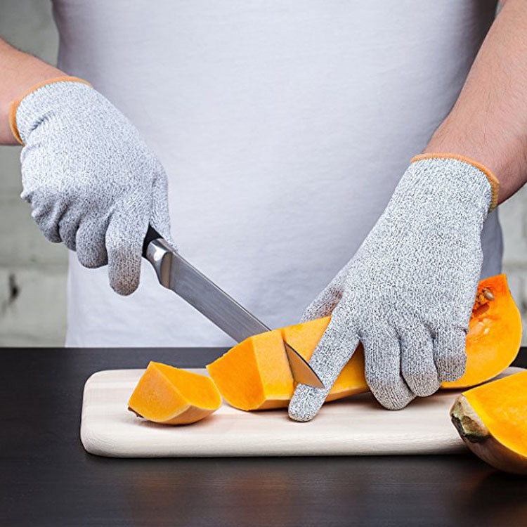 Rubber-dipped gloves against stabbing and cutting | LUXETHREAD 