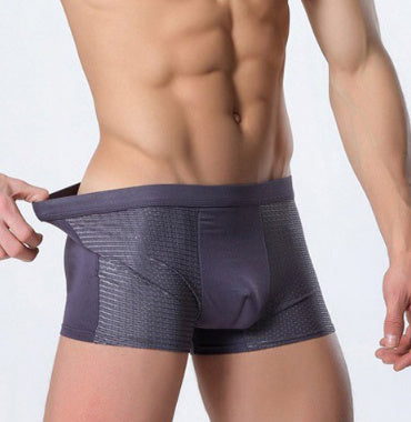 Ice silk men's underwear mesh boxer | LUXETHREAD