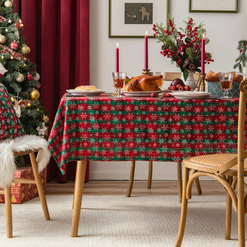 Christmas Lattice Snowflake Holiday Decoration Fashion | LUXETHREAD